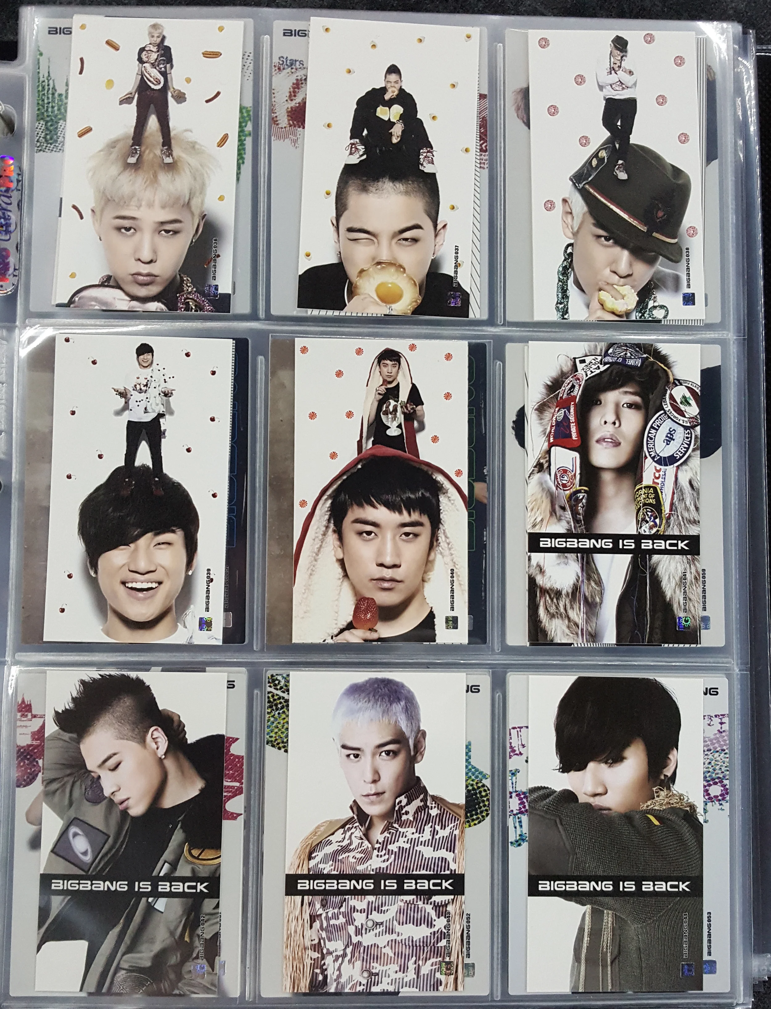 2011 - Official Collection Cards - Full Set of 100 — my BIGBANG